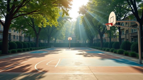 Aménager votre terrain de basket pour tous les niveaux