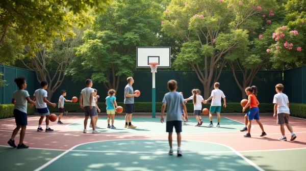 Aménager votre terrain de basket pour tous les niveaux