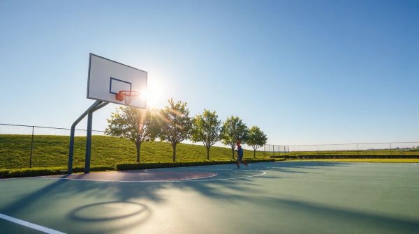 Idées d’aménagement de terrain de basket pour débutants et pros
